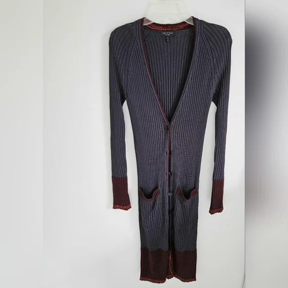 Rag & Bone Kristin Burgundy and Purple Ribbed Cardigan Dress is available for purchase on au PAY Market - Imported Goods Online Store Co.Ltd. | au PAY Market - Online Shopping Site Rag & Bone Kristin Burgundy and Purple Ribbed Cardigan Dress is available for purchase on au PAY Market - Imported Goods Online Store Co.Ltd. | au PAY Market - Online Shopping Site